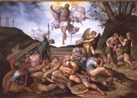 The Resurrection of Christ, Florentine School de Scuola pittorica italiana