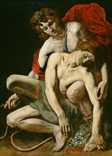 The Death of Hyacinthus de Scuola pittorica italiana