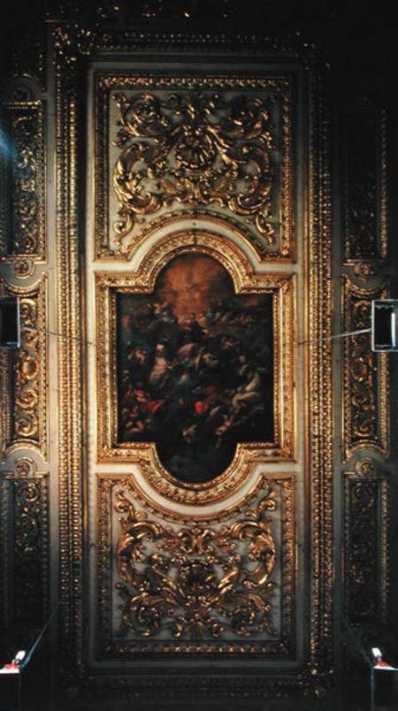 View of the church ceiling (photo) de Scuola pittorica italiana
