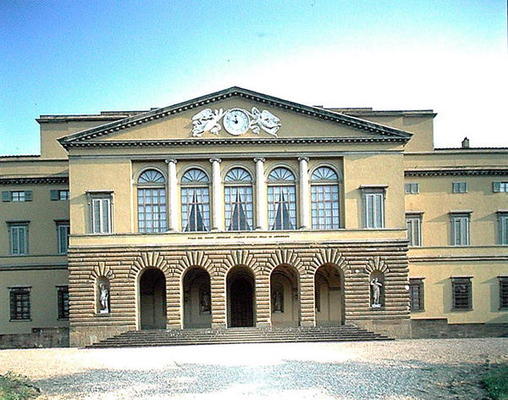 View of the facade (photo) de Scuola pittorica italiana