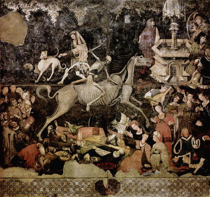 The Triumph of Death (fresco) de Italian School, (15th century)