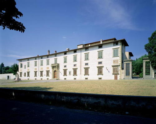 Villa Medicea di Castello, begun 1477 (photo) de Italian School, (15th century)