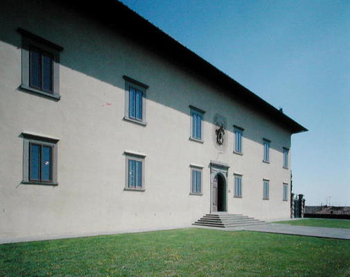 Villa Medicea di Cerreto Guidi, begun 1567 (photo) de Italian School, (16th century)