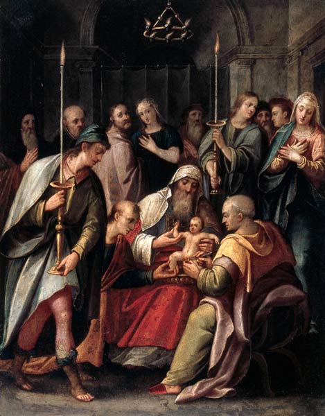 Circumcision of Christ / Ital.Paint./C16 de Italienisch