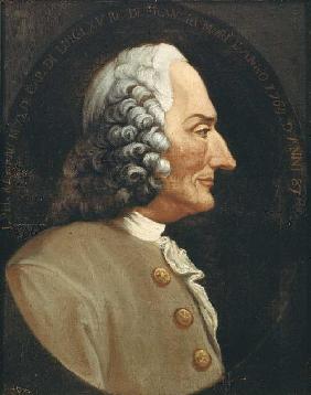 Portrait des Komponisten Jean Philip Rameau.