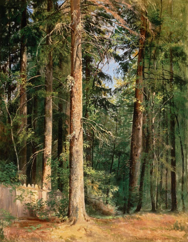 I.I.Shishkin, Forest, 1892 de Iwan Iwanowitsch Schischkin