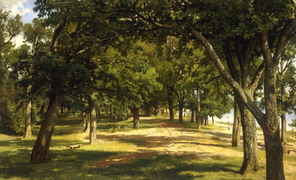 I.I.Shishkin, Wood Glade, 1889 de Iwan Iwanowitsch Schischkin