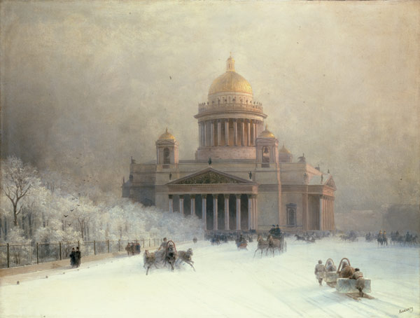 San Petersburgo, Isaakscatedral de Iwan Konstantinowitsch Aiwasowski