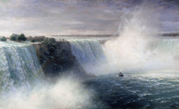 Niagara Falls de Iwan Konstantinowitsch Aiwasowski