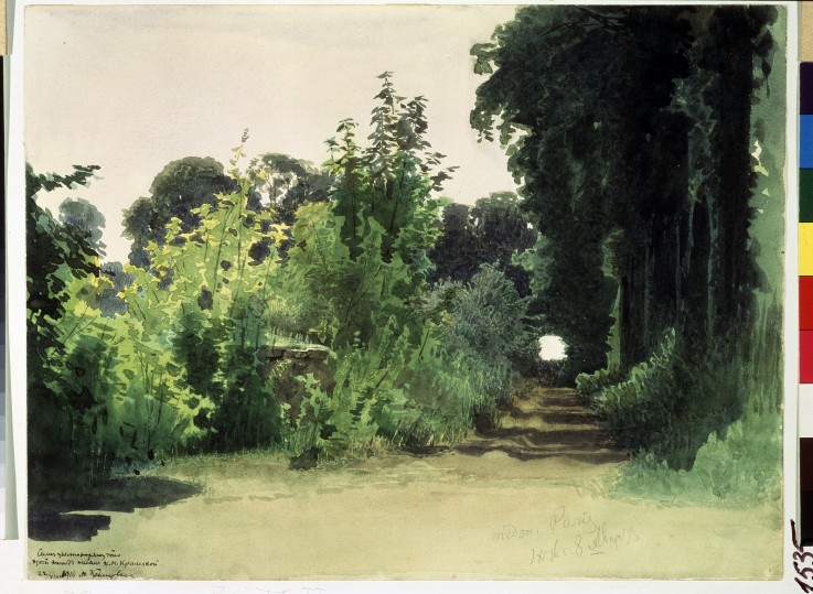 In the Grove of Medon near Paris de Iwan Nikolajewitsch Kramskoi