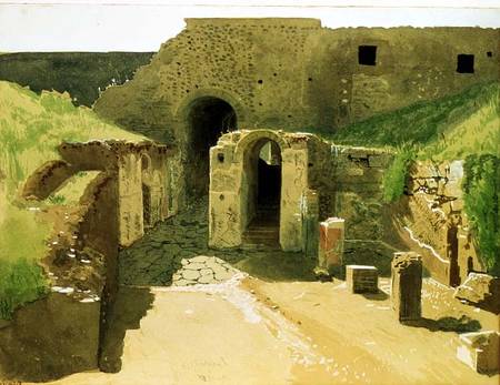 Italian Ruins de Iwan Nikolajewitsch Kramskoi