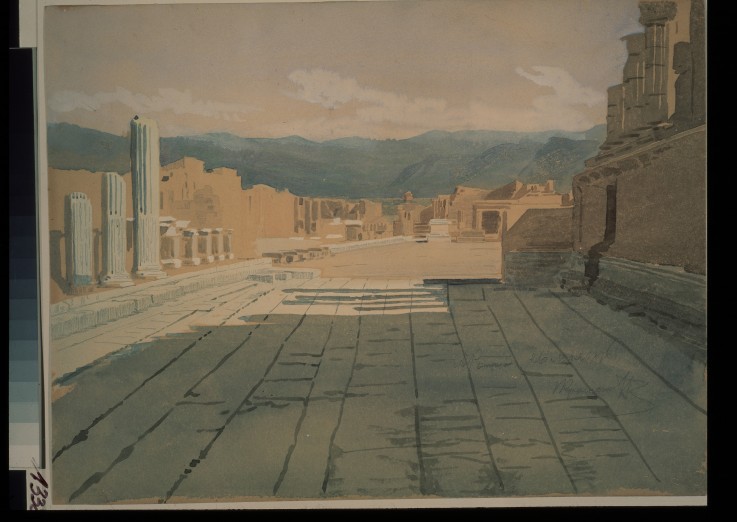 Pompeii de Iwan Nikolajewitsch Kramskoi
