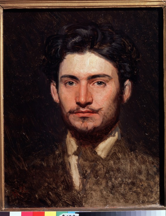 Portrait of the artist Fyodor Vasilyev (1850-1873) de Iwan Nikolajewitsch Kramskoi