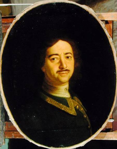 Portrait of Peter the Great (1672-1725) de Iwan Maximowitsch Nikitin