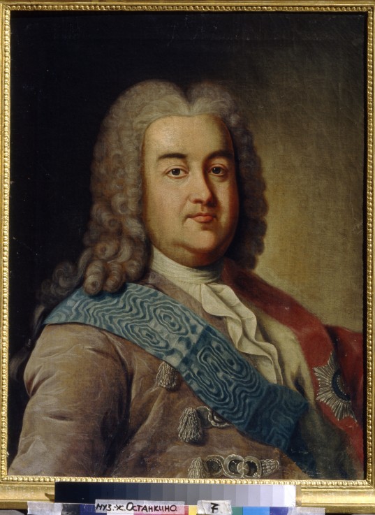 Portrait of Prince Alexey Mikhailovich Cherkassky de Iwan Petrowitsch Argunow