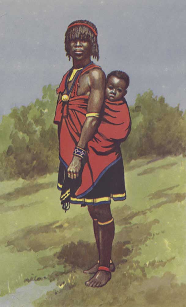 Native woman, Empangiri District de J. Macfarlane
