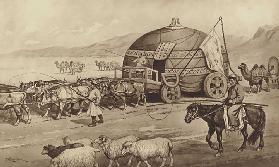 Hut-wagon of the Mongols
