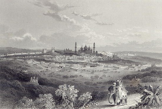 Delhi; engraved by Edward Paxman Brandard (1819-98) c.1860 de J Ramage