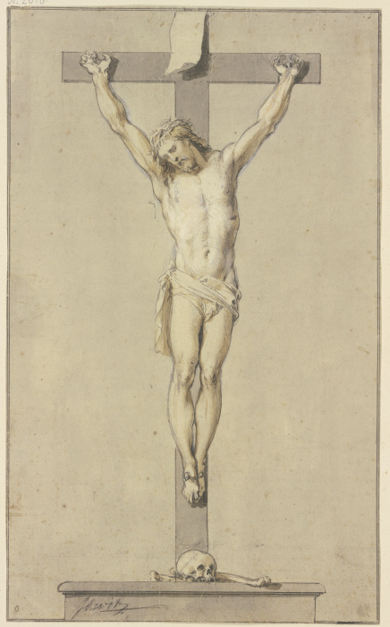 Christ on the cross de Jacob de Wit