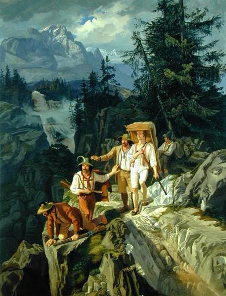 Tirolese Smugglers de Jacob Gensler