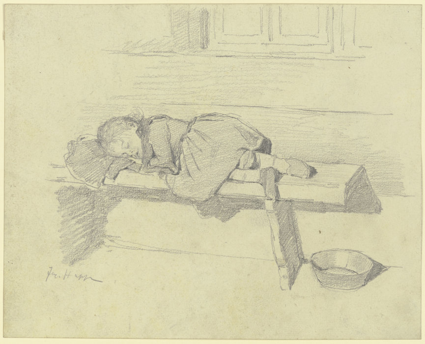 Sleeping child de Jacob Happ