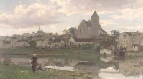 View of Montigny-sur-Loing