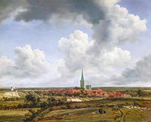 View of Ootmarsum de Jacob Isaacksz van Ruisdael