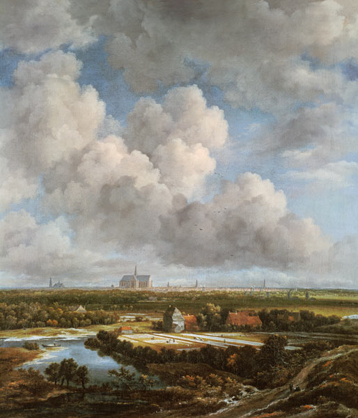 Bleaching Ground in the Countryside near Haarlem de Jacob Isaacksz van Ruisdael