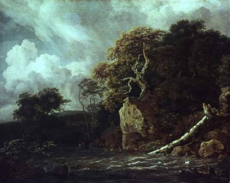 Landscape with a River de Jacob Isaacksz van Ruisdael