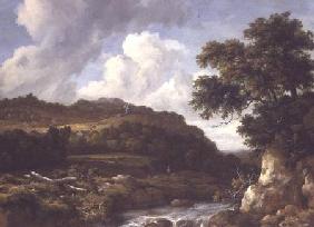 Mountainous Landscape with a Torrent