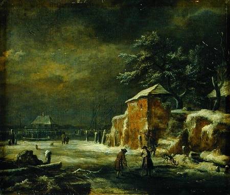 Winter Landscape de Jacob Isaacksz van Ruisdael