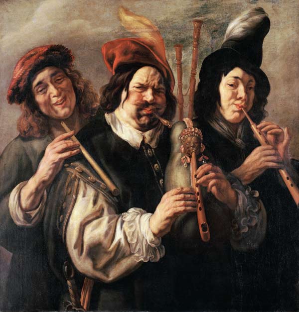 Three Musicians de Jacob Jordaens