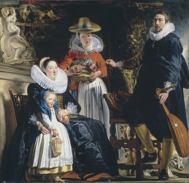 The Painter's Family de Jacob Jordaens