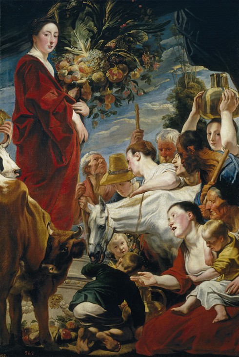 The Offering to Ceres de Jacob Jordaens