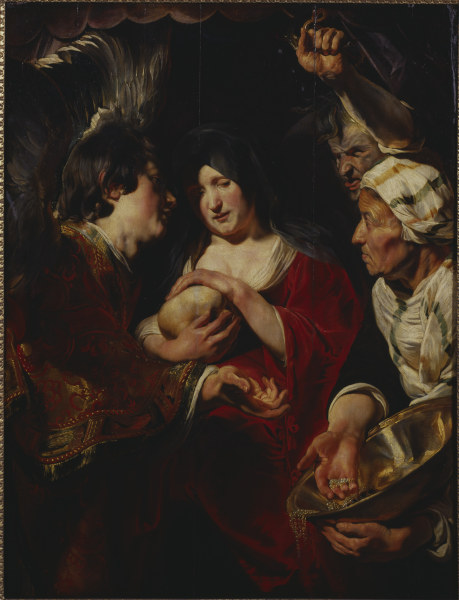 J.Jordaens, Versuchung Maria Magdalena de Jacob Jordaens