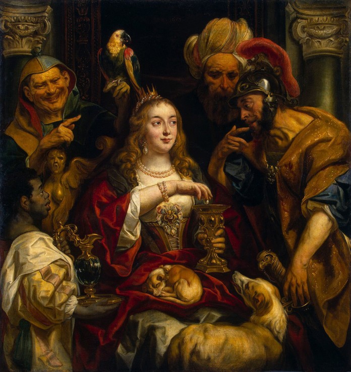 Cleopatra's feast de Jacob Jordaens