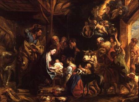 The Nativity de Jacob Jordaens