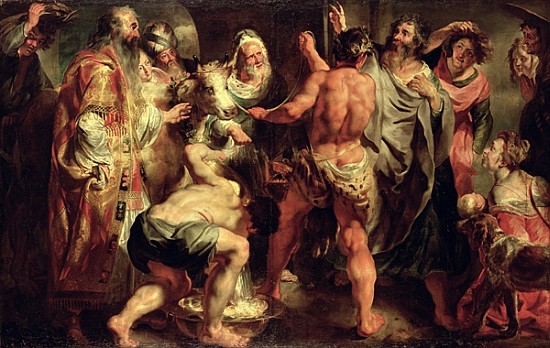 The Apostles, St. Paul and St. Barnabas at Lystra de Jacob Jordaens