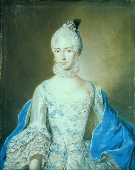 Portrait of Joanna Florentine Muhl de Jacob Wessel