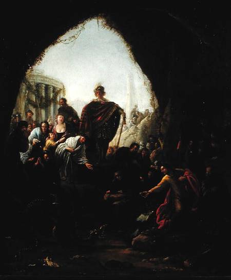 Daniel Killing the Dragon of Baal de Jacob Willemsz de Wet or Wett