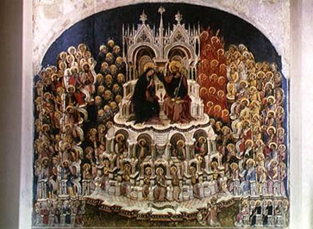The Coronation of the Virgin in Paradise de Jacobello del Fiore