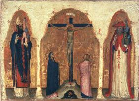 Christ on the Cross / Alberegno / C14th