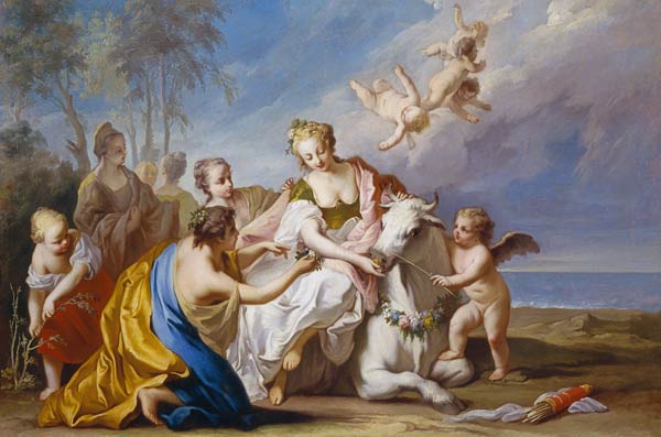 The Rape of Europa de Jacopo Amigoni