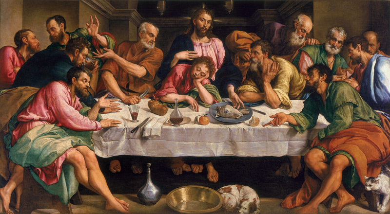 The Last Supper de Jacopo Bassano