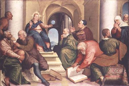 Christ among the Doctors de Jacopo Bassano
