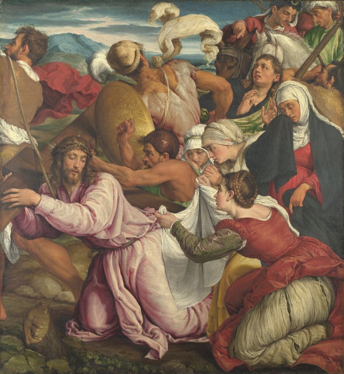 The Way to Calvary de Jacopo Bassano