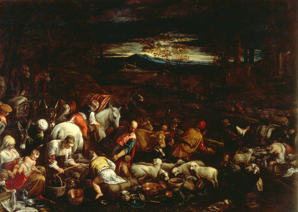 Jacob''s Return to Canaan / Bassano de Jacopo Bassano