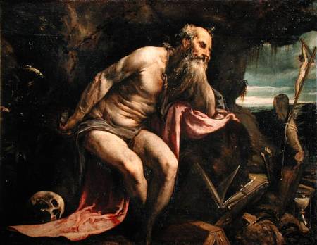 St. Jerome de Jacopo Bassano