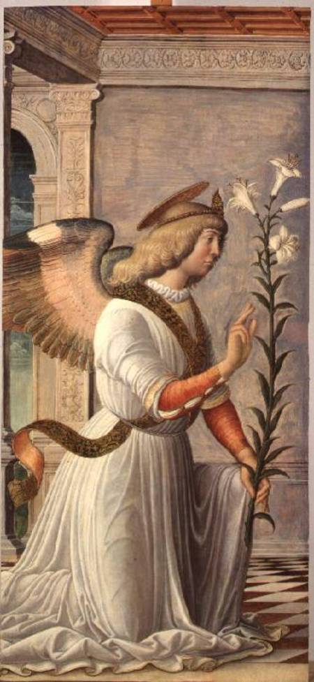 The Archangel Gabriel (panel) de Jacopo da Montagnana