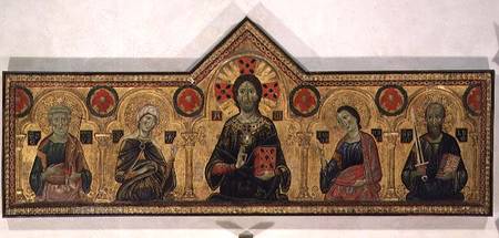 The Redeemer, Virgin and Saints de Jacopo di Meliore